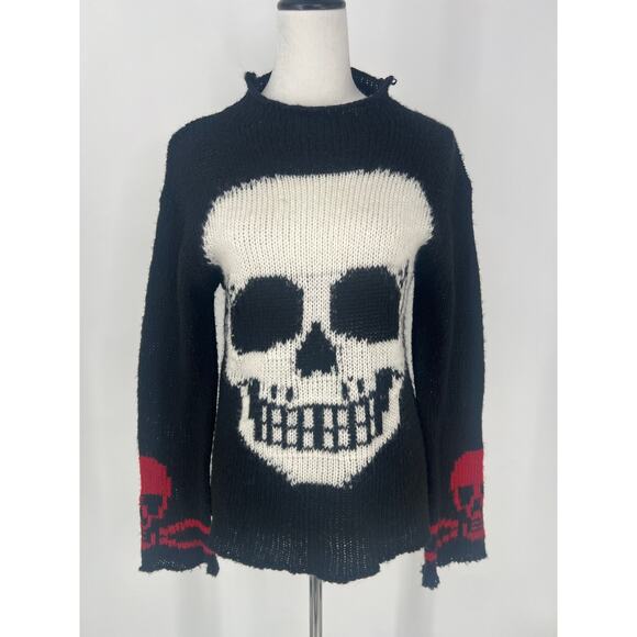 Tripp nyc Sweaters - Grunge Tripp NYC skull sweater size S